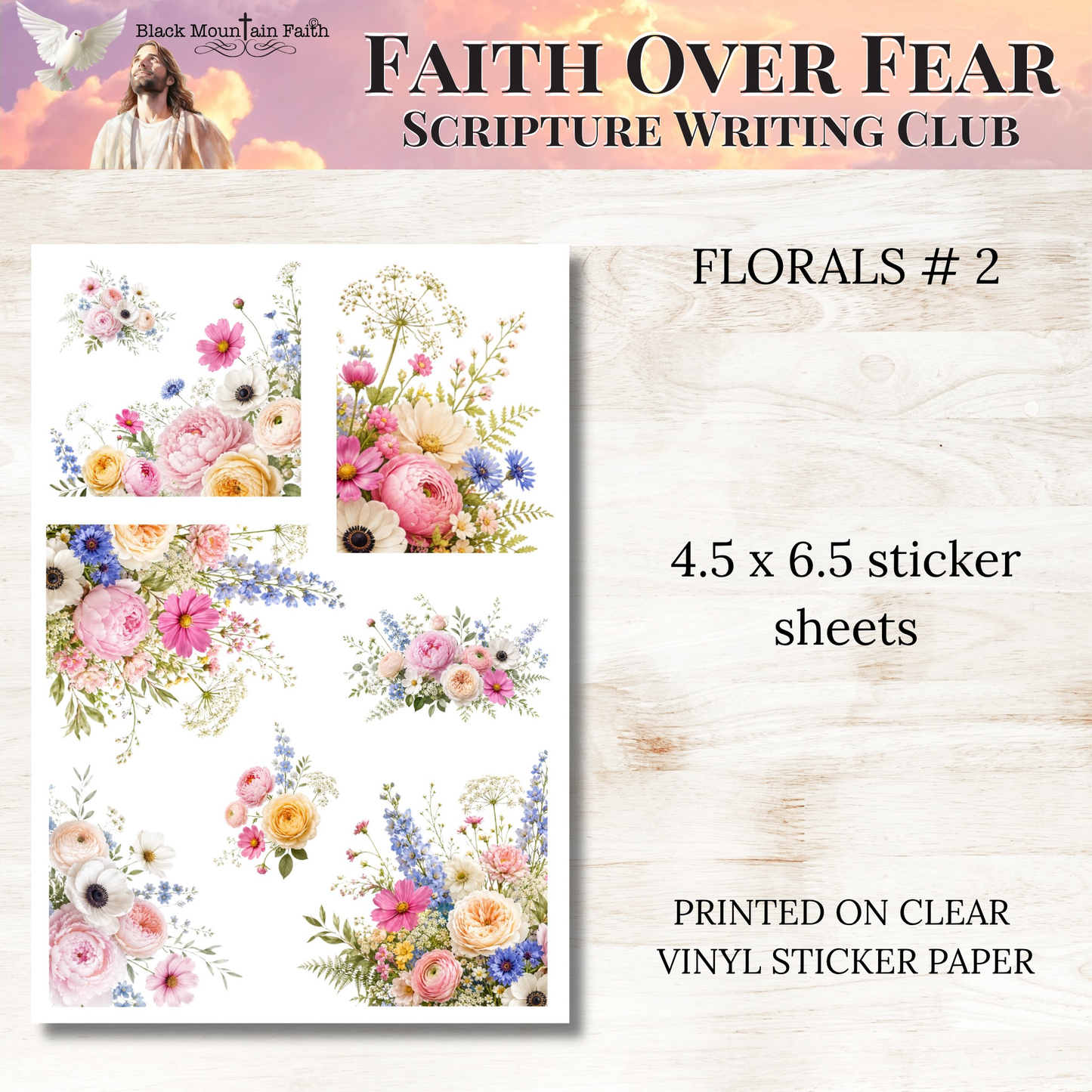 Faith Over Fear Scripture Writing & Devotional Bundle | Scriptures for Anxiety
