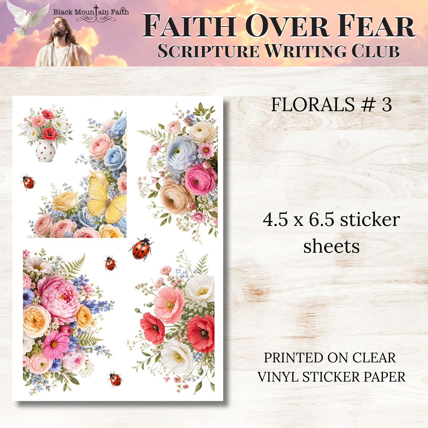 Faith Over Fear Scripture Writing & Devotional Bundle | Scriptures for Anxiety
