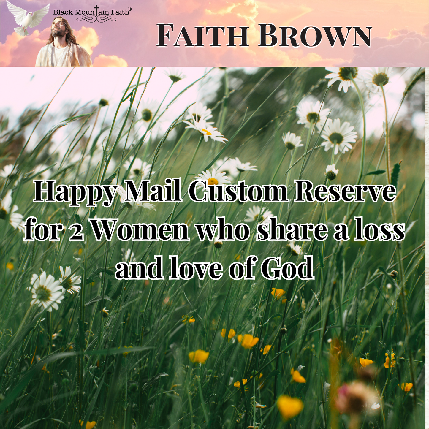 Custom Happy Mail for Faith Brown