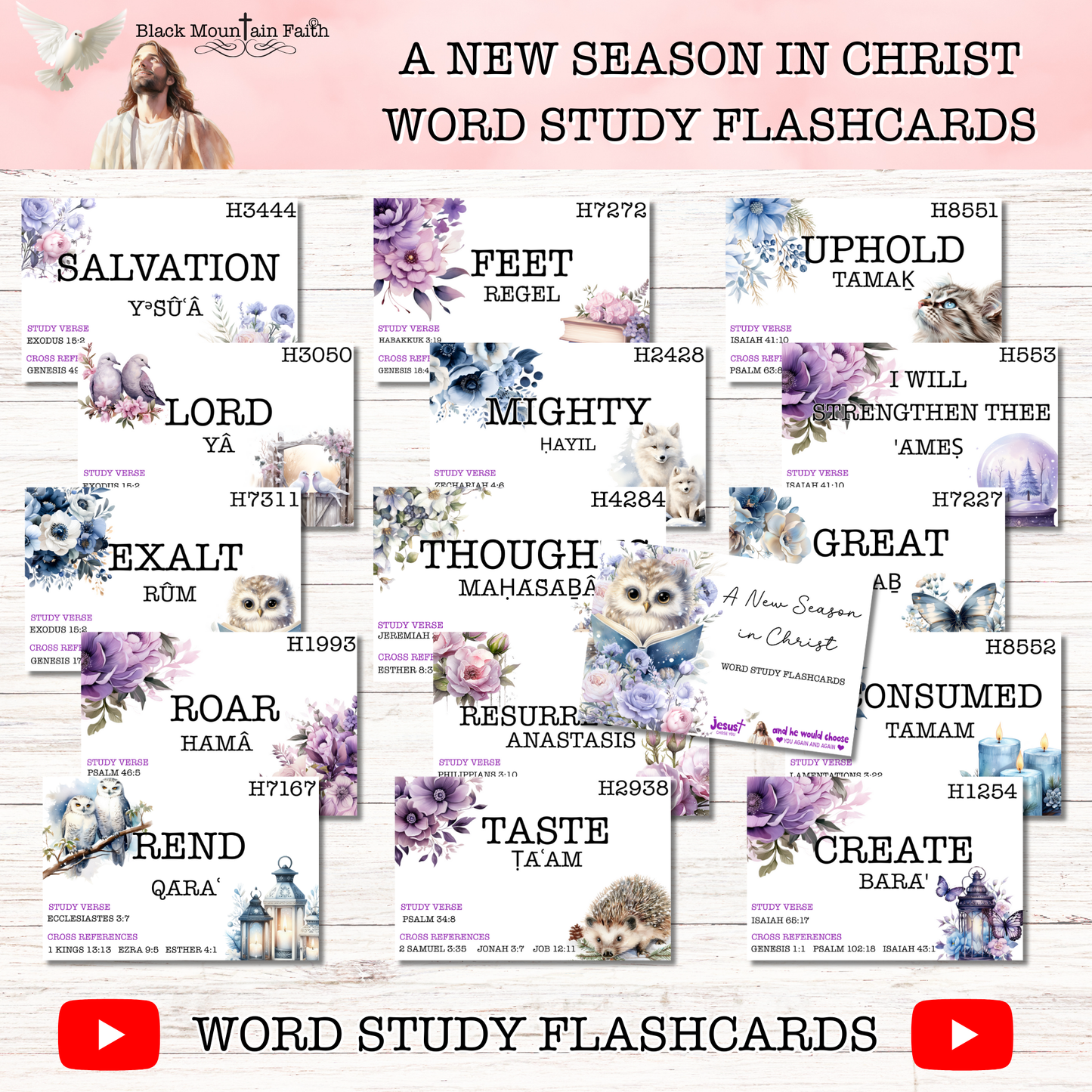 A New Season in Christ Deluxe Collection PAST Scripture Writing Collections