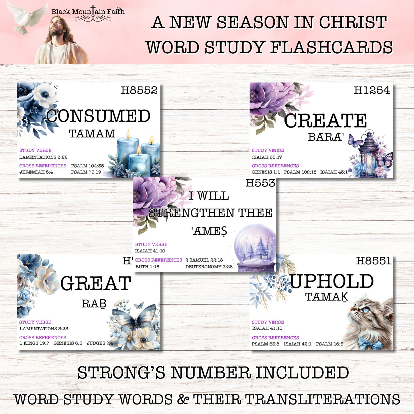 A New Season in Christ Deluxe Collection PAST Scripture Writing Collections